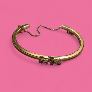 Coach Charm Bangle Bracelet ✨ Gently Loved Beauty ✨
